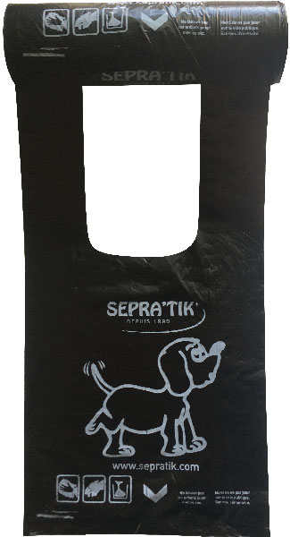 sacs SEPRATIK Bretelles Bobines de 200 sacs - carton de 4000 sacs